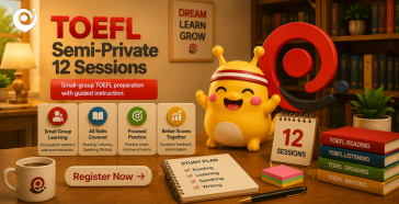 TOEFL Semi-Private 12 Sessions